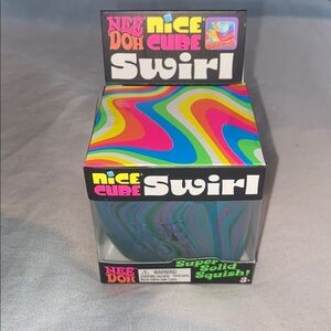 Nee Doh Nice Cube Swirl Toy New